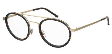 Premium Men 7th Street Eyeglasses: 7A 080 - Gold Havana - SpecSMART Eye Clinic (Diagonal View)